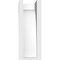 Ekena Millwork Standard Helena Architectural Grade PVC Corbel, 5"W x 8"D x 13 3/8"H CORP05X08X13HEL - alternate 4